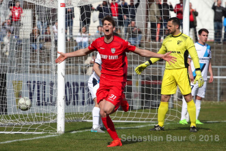 Oberliga BW - SSV vs. FSV 08 Bissingen (02.04.18)