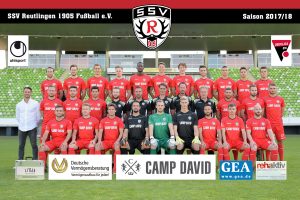 Fussball OL | SSV Reutlingen Mannschaft 2017/18