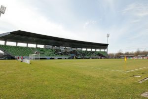 Haupttribüne Stadion an der Kreuzeiche Reutlingen