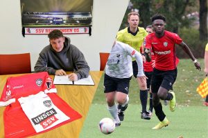 Torspieler Jerome Weisheit und Muhamed Sanyang neu im Oberliga-Kader des SSV Reutlingen 05
