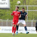 Frederick Schumann im Zweikampf