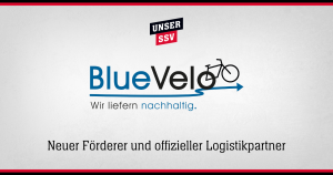 BlueVelo - offizieller Logistikpartner des SSV Reutlingen