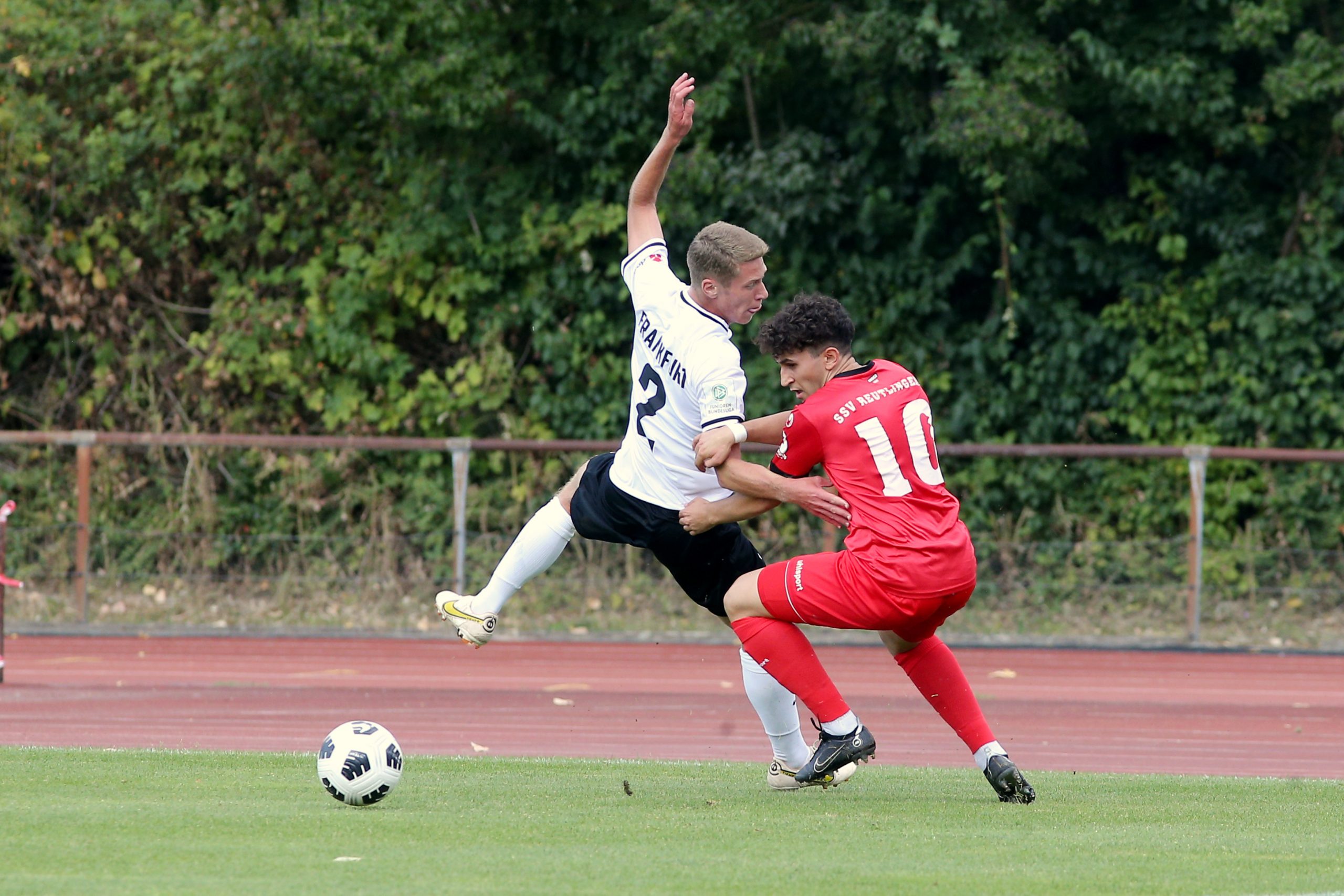 U19 des SSV Reutlingen mit Punktgewinn bei Eintracht Frankfurt