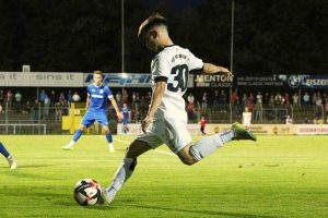 Luca Lennerth beim Spiel gegen den ATSV Mutschelbach