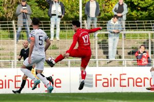 Furkan Özüdogru beim 1:1 gegen den FC 08 Villingen