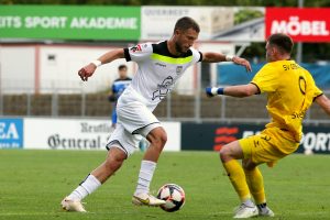 Spiel SSV Reutlingen gegen SV Oberachern in der Hinrunde