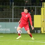 Aaron Leyhr bei der Ballannahme