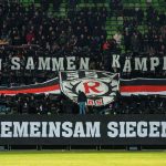 Block E beim Heimspiel gegen die Stuttgarter Kickers