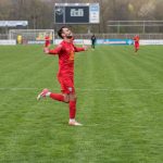 Riccardo Gorgoglione trifft zum 3:1 gegen den Offernburger FV