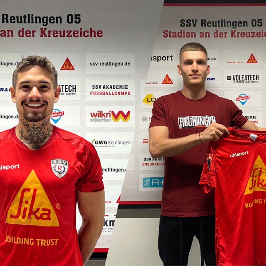 Roman Kasiar und Daniel Sanchez wechseln zum SSV Reutlingen 05