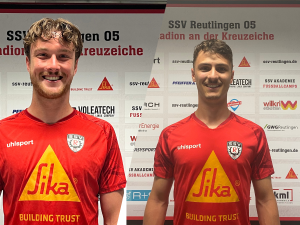 Ben Schaal (r.) und Jonah Adrovic (l.)