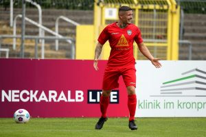 SSV-Neuzugang Daniel Sanchez am Ball