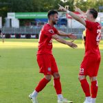 Riccardo Gorgoglione und Mattia Trianni am jubeln