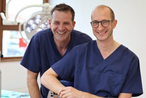 Marcus Paarsch (links) und Ingo Müller-Koelbl (rechts) vom MundWerk Metzingen