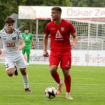 Werbebande von Oskar Zeeb beim SSV Reutlingen