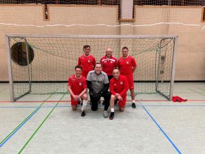 Die AH des SSV Reutlingen: Markus Kabisch, Zoran Coric, Volker Joos, Andreas Jamin, Lorenzo Lombardi, Martin Preisack.