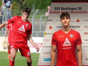SSV Reutlingen verpflichtet Sladan Puseljic (rechts) und verlängert mit Kevin Founes (links)
