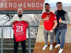 Bergmensch und Kaiserhalle gehen beim SSV Reutlingen auf's Trikot