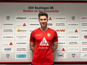 Tobias Dierberger im Trikot des SSV Reutlingen