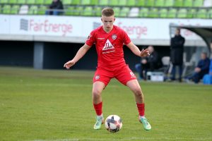 Florian Krajinovic im Spiel gegen den 1.CfR Pforzheim