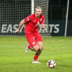 Nils Staiger beim Heimspiel gegen den FSV Hollenbach