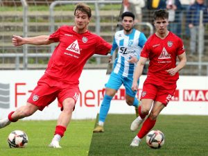 Der SSV Reutlingen verlängert mit Ben Schaal und Luca Meixner