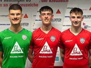 SSV Reutlingen verpflichtet Torspieler Hozlinger und holt ehemalige Jugendspieler David Kemmler und Jannis Röhm zurück