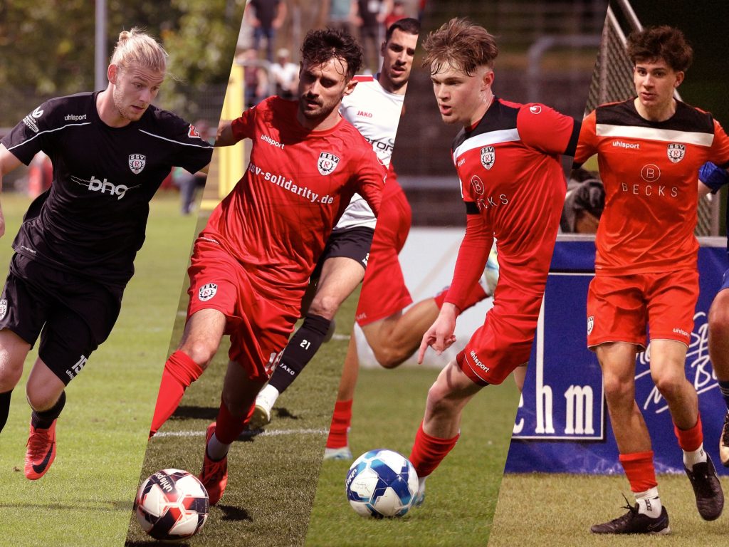 Von links nach rechts: Willie Sauerborn, Riccardo Gorgoglione, Elia Reichardt und Lino Kuhn
