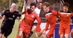 Von links nach rechts: Willie Sauerborn, Riccardo Gorgoglione, Elia Reichardt und Lino Kuhn