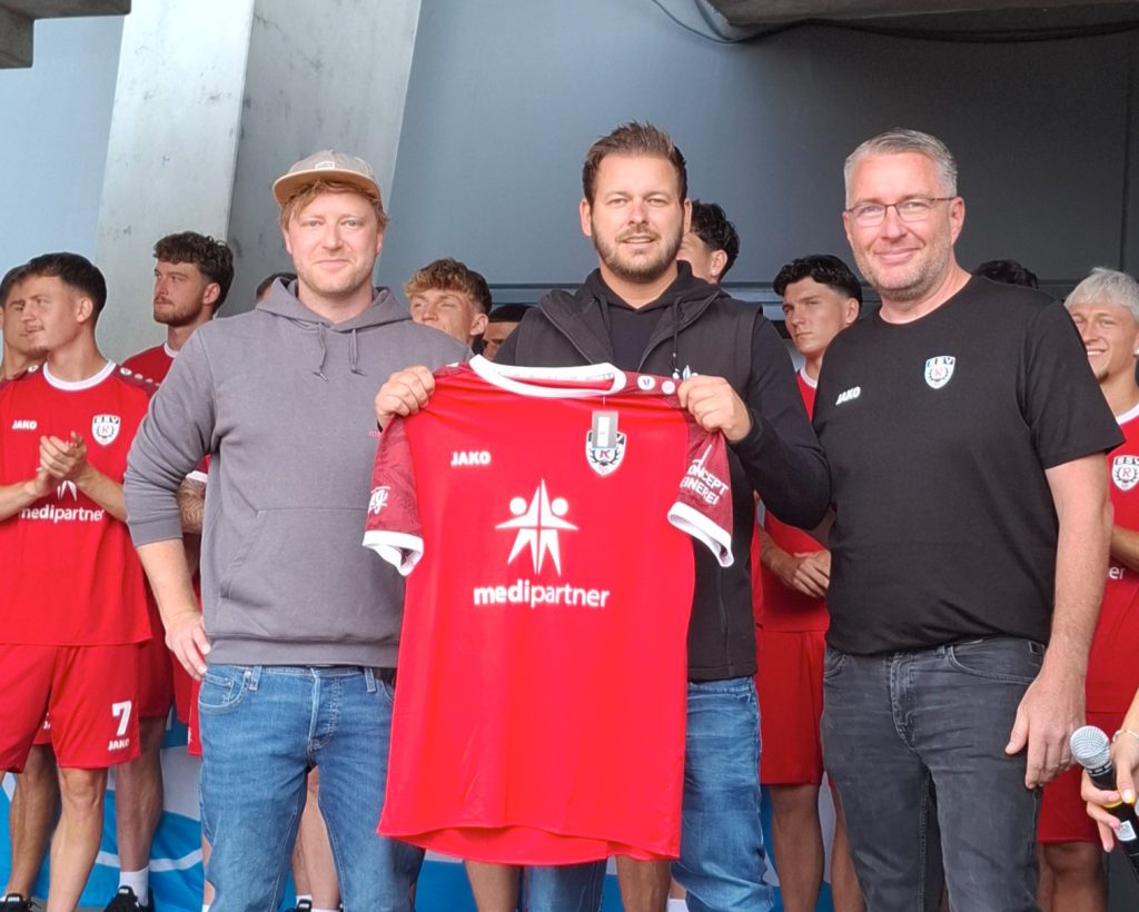 medipartner wird auf der 120 Jahre SSV Hockete am vergangenen Samstag