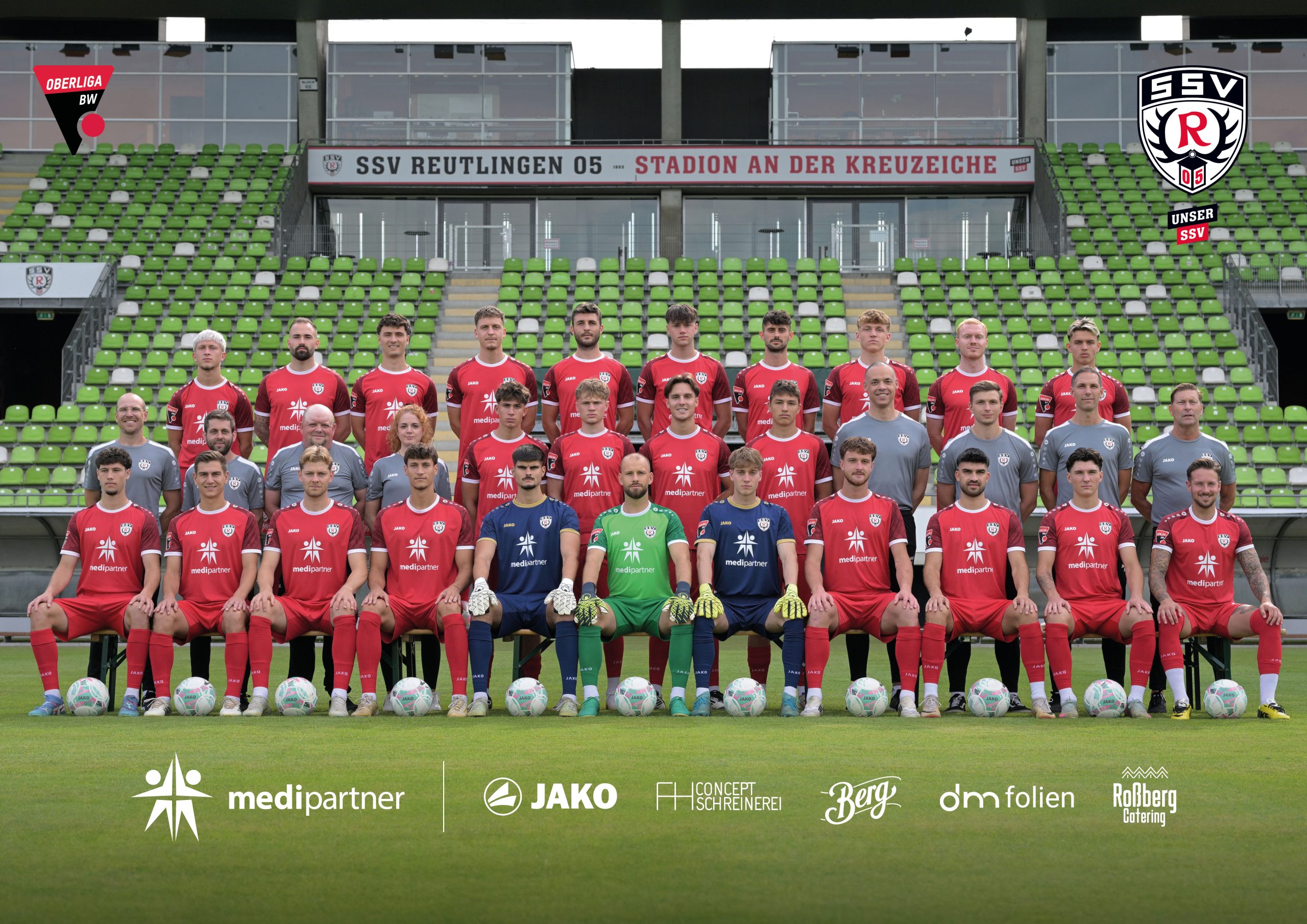 SSV Reutlingen Mannschaftsfotos 2025/2026