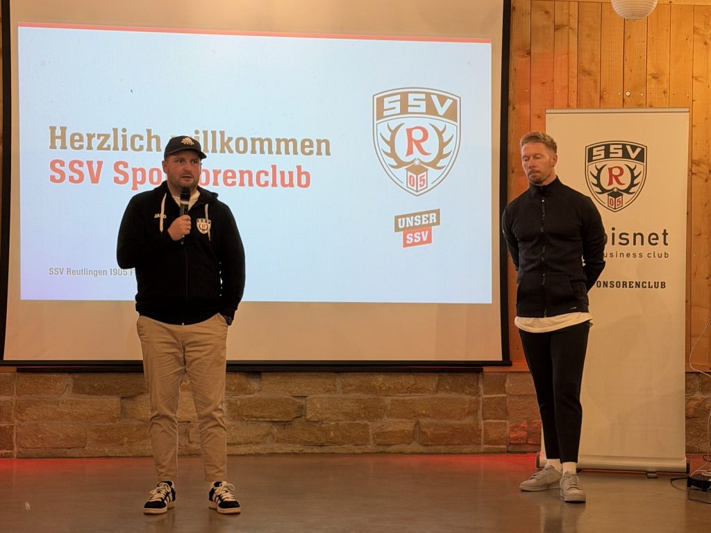 Thomas Herbst + Marvin Petzschner beim SSV Sponsorenclub im Achalm Hof