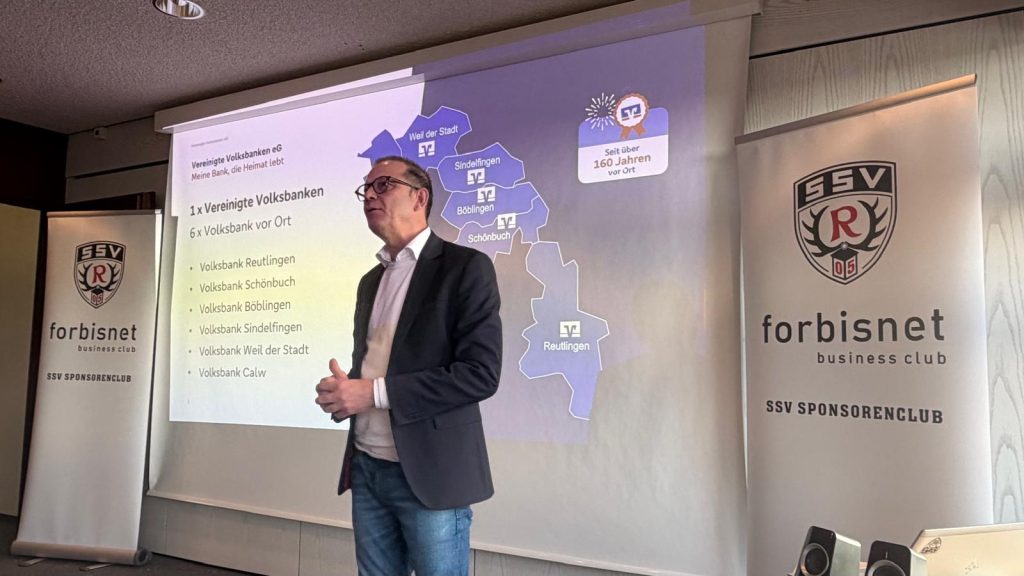 SSV Sponsorenclub bei der Volksbank Reutlingen