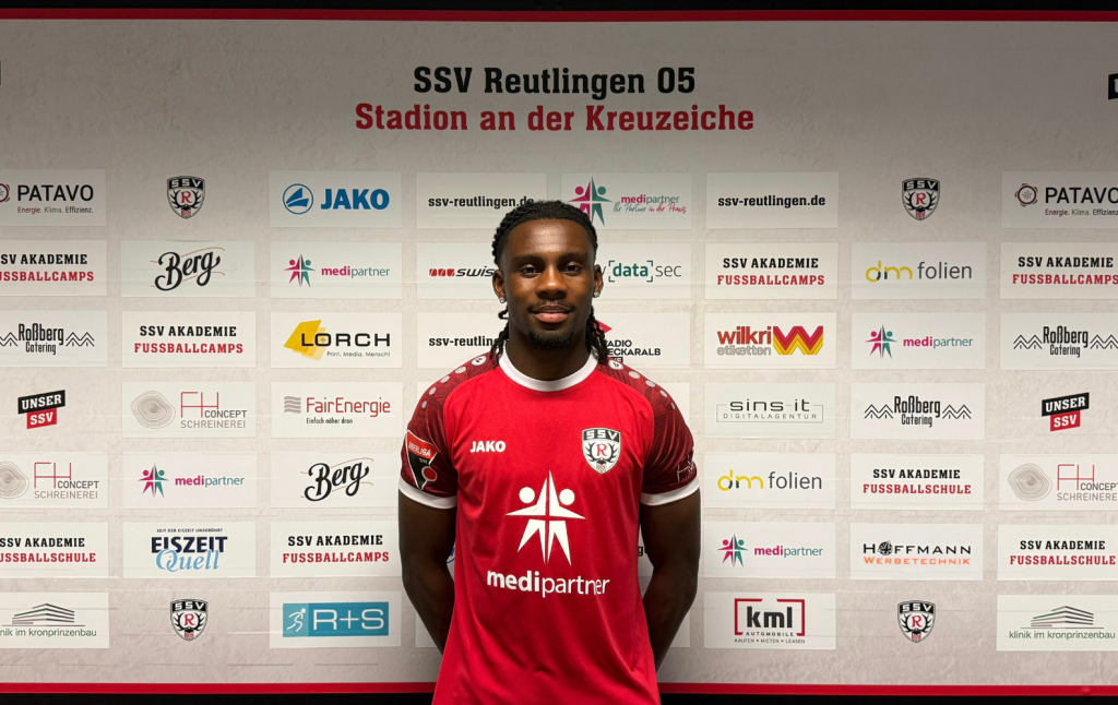 Wycliff Yeboah wechselt zum SSV Reutlingen 05 – Johannes Wally verlängert