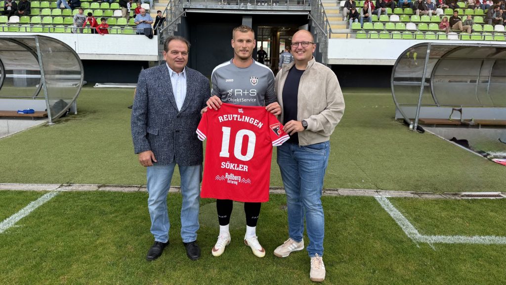 Schuon Logistik übernimmt die Spielerpatenschaft beim SSV Reutlingen 05.